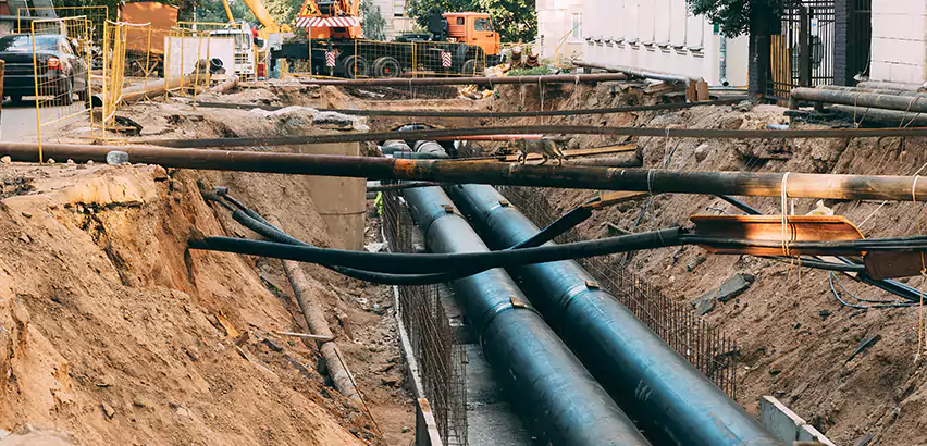 Underground Sprinkler Pipe Repair in Gloucester, MA
